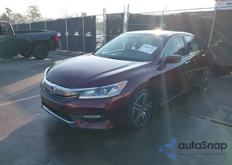 2017 Honda Accord Sport from USA, damaged, VIN 1HGCR2F54HA143574